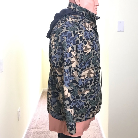 Converse Utility F2 Jacket Men’s Camouflage - Picture 4 of 8